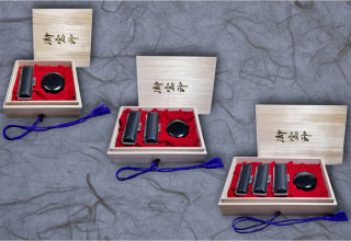 桐箱ケース朱肉つき