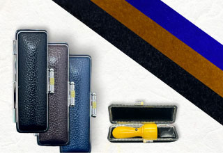 ネオクロームもみ皮天丸ケース